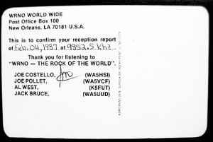 QSL, veri-signed by Costello